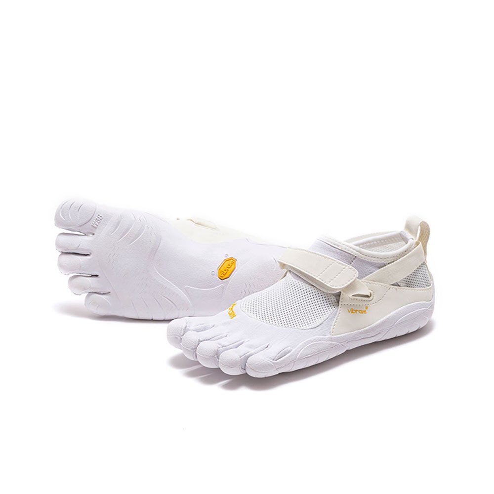 Tenis Deportivos Mujer Blancos - FiveFingers Kso Vintage - QNUTVE-275